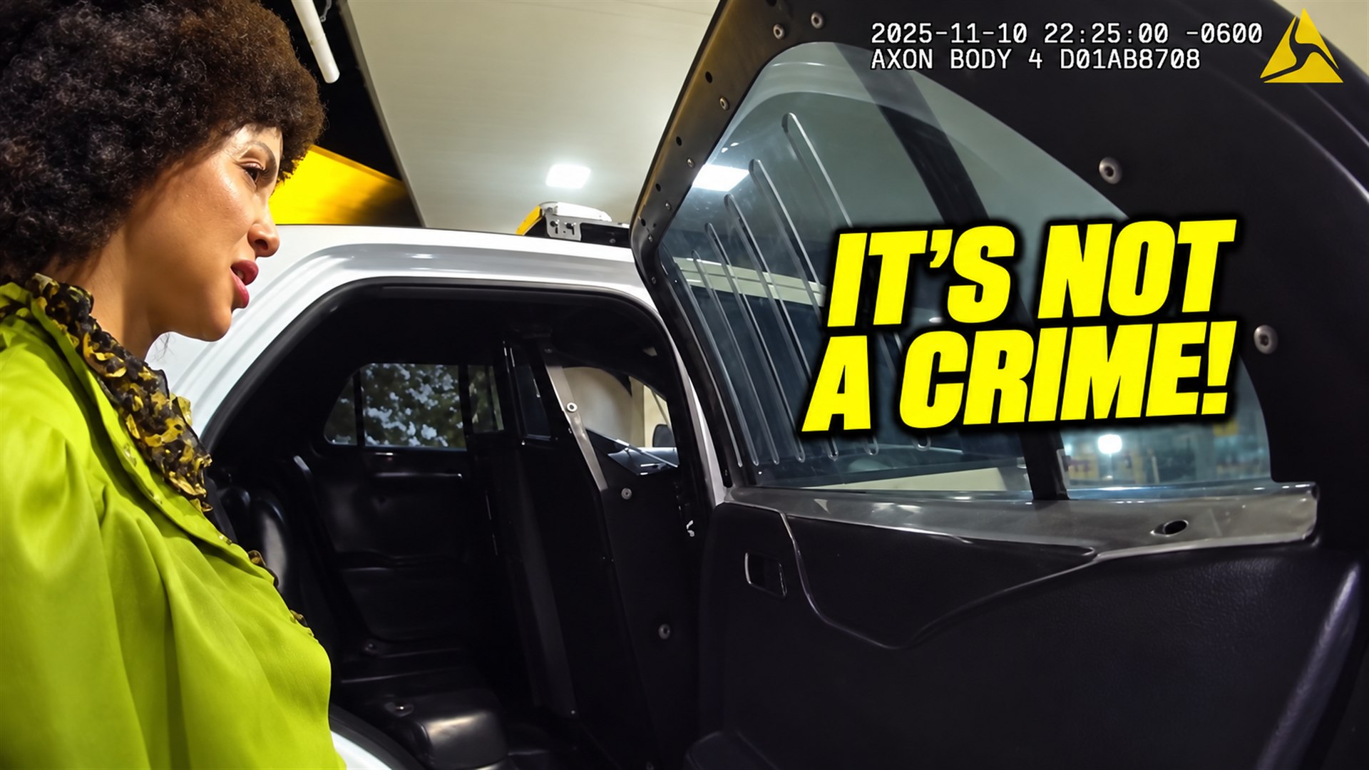 Bodycam still for Woman Offers $10 and a Mexican Coin for a $66 Tab: "It's Not a Crime" | Bodycam Analysis